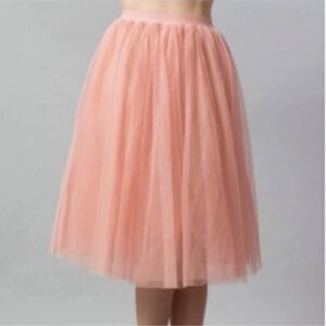 Needle & Thread Peach Skirt
